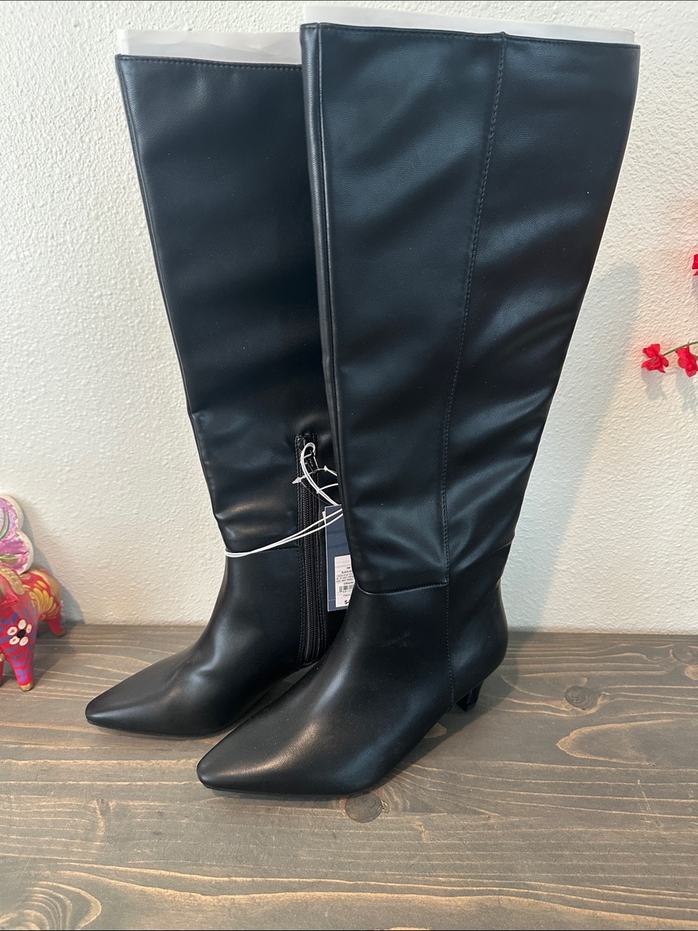 Target Black Over-the-Knee Pointed Toe Boots